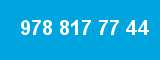 978 817 77 44 978 817 77 44